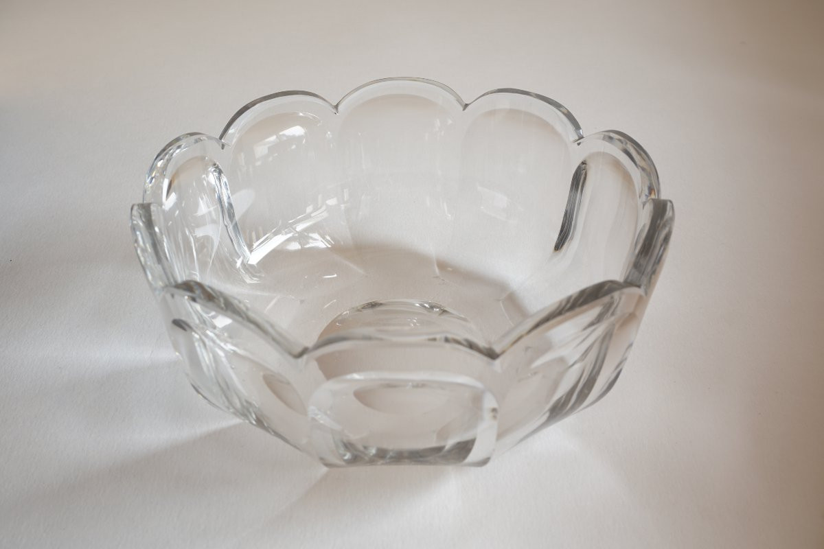 Baccarat Malmaison Crystal Salad Bowl-photo-4