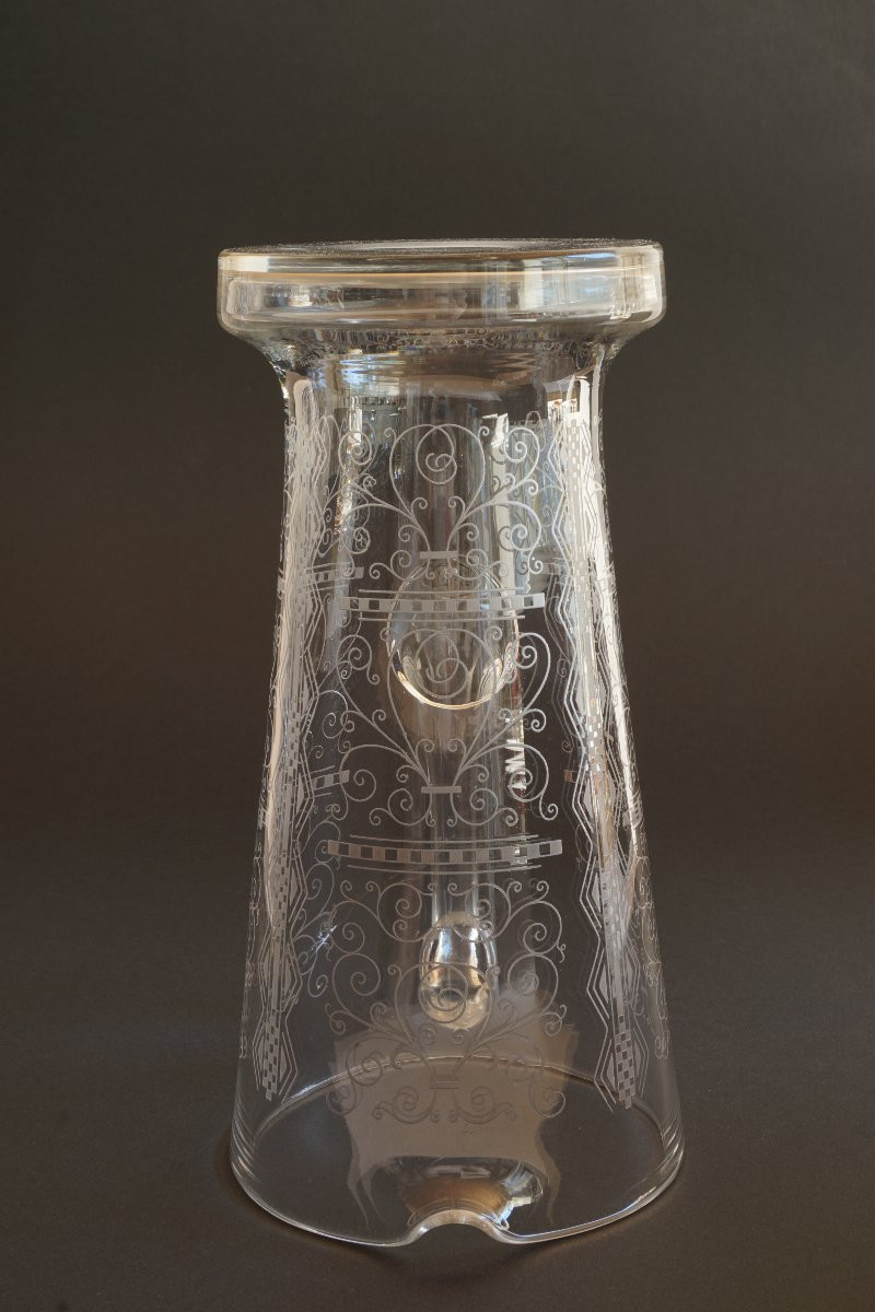 Baccarat Crystal Water Jug Lido Model-photo-2