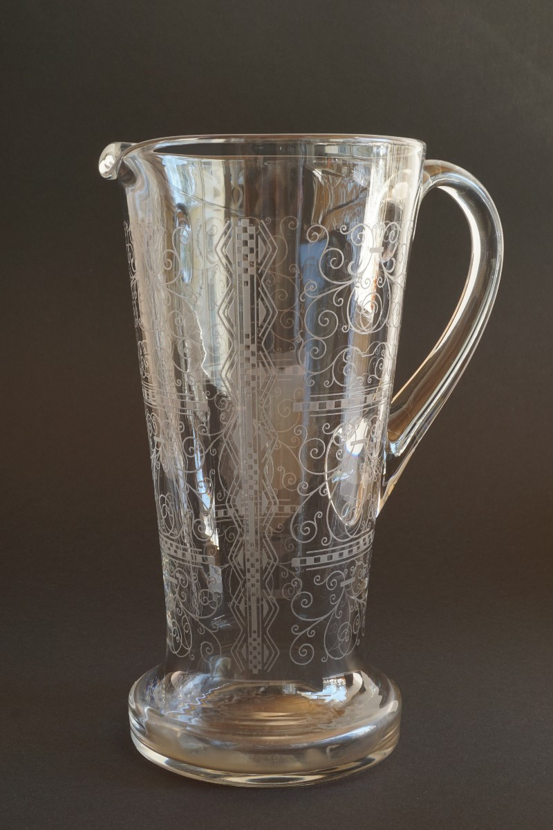 Baccarat Crystal Water Jug Lido Model