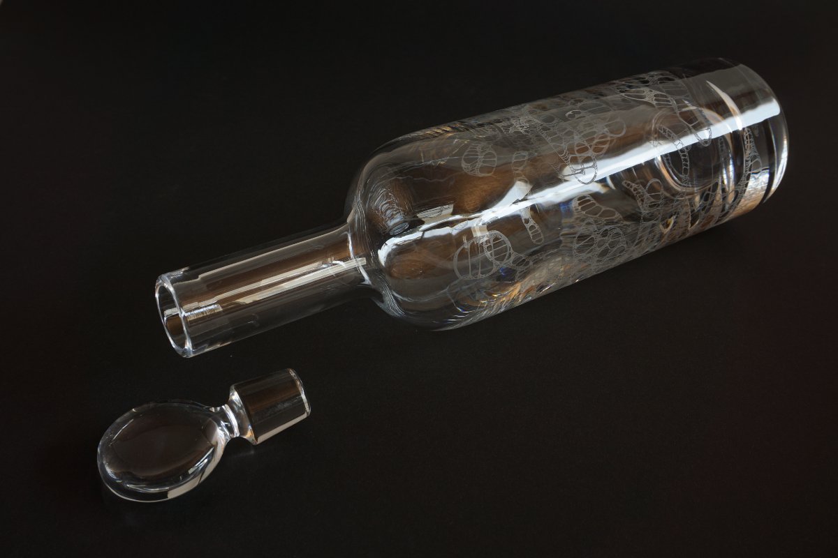 Coffret carafe cristal Baccarat Dionysos-photo-3
