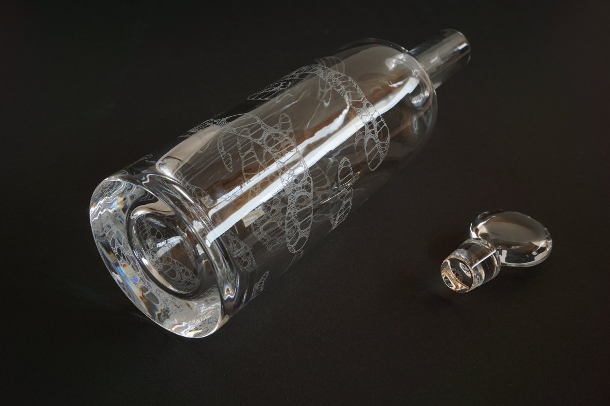 Coffret carafe cristal Baccarat Dionysos-photo-4