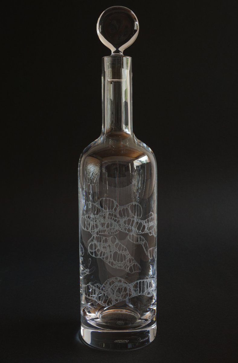 Coffret carafe cristal Baccarat Dionysos