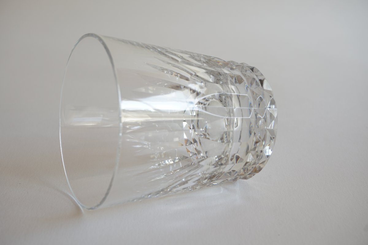 5 Crystal Whisky Glasses Baccarat Piccadilly-photo-6