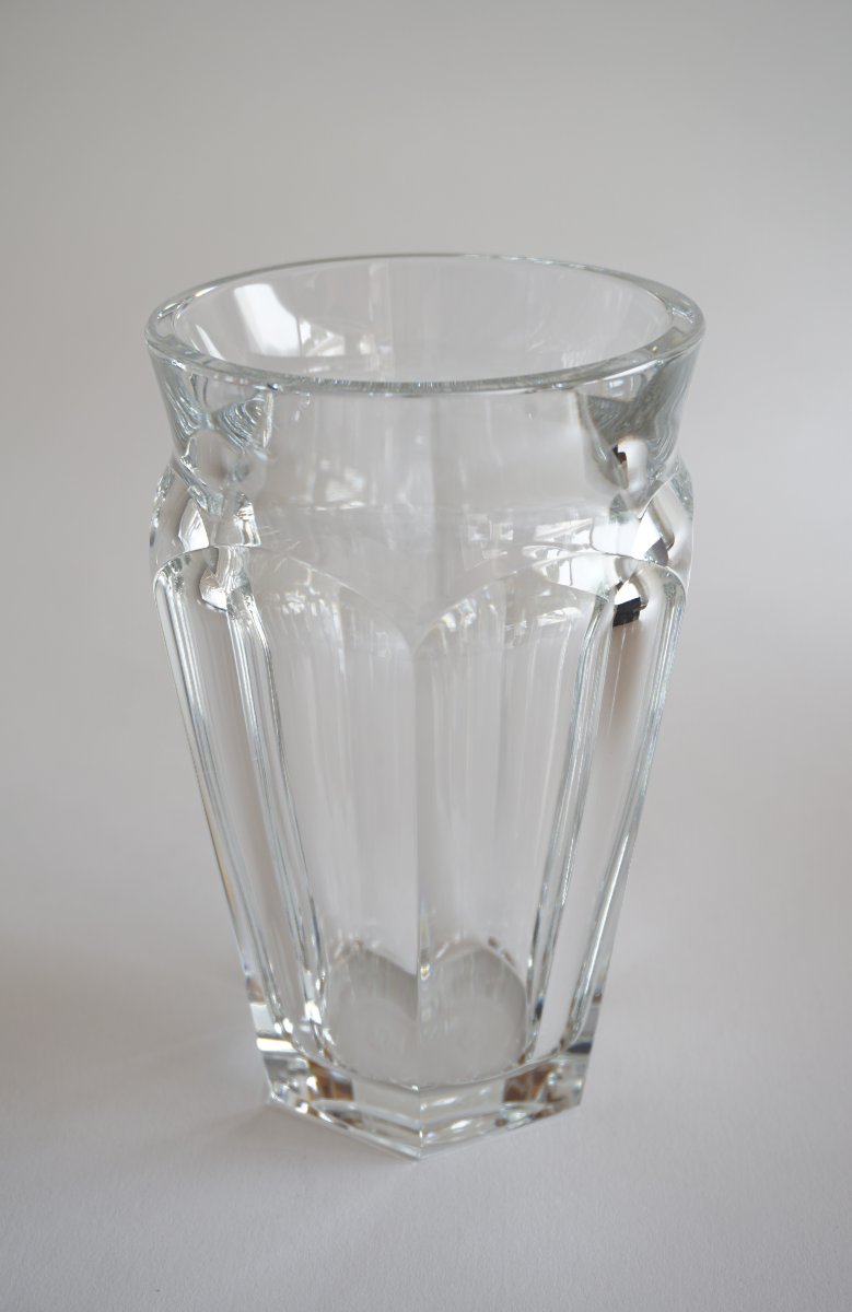 Large Baccarat Nelly Crystal Vase-photo-4