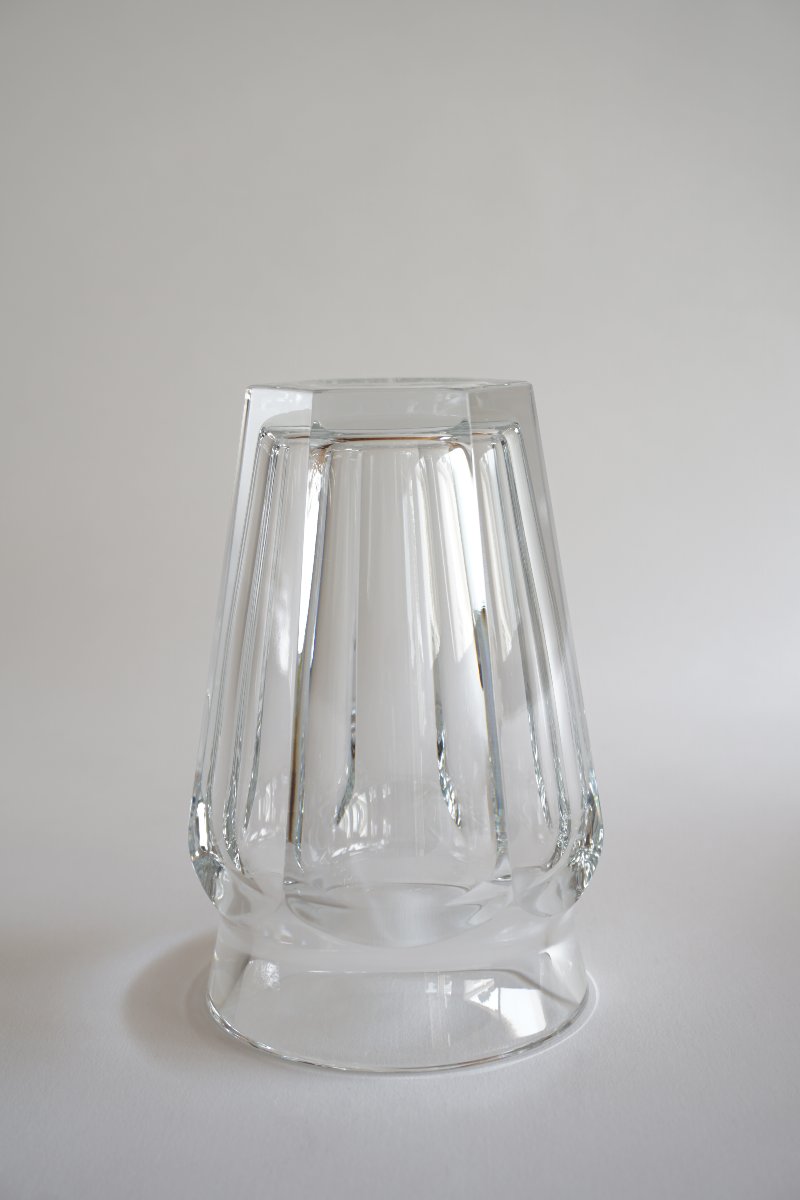 Large Baccarat Nelly Crystal Vase-photo-1