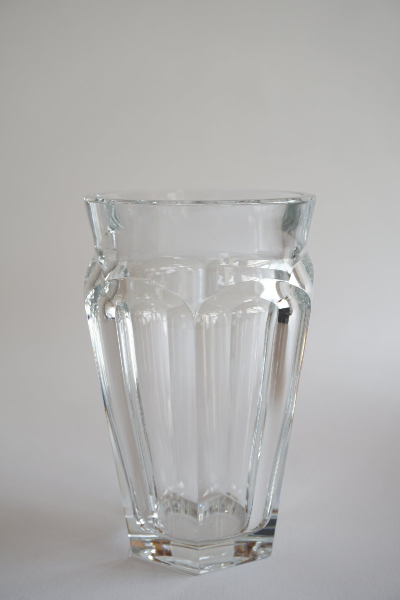 Large Baccarat Nelly Crystal Vase-photo-2