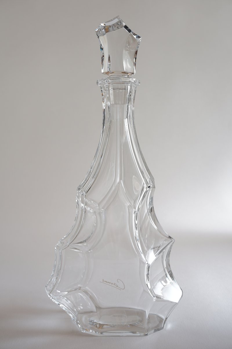 Crystal Decanter Baccarat Cognac Camus-photo-3