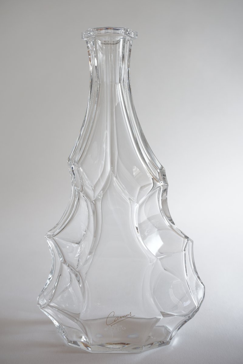 Crystal Decanter Baccarat Cognac Camus-photo-2