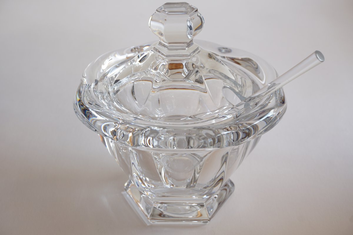 Baccarat Harcourt Missouri Crystal Jam Jar-photo-2