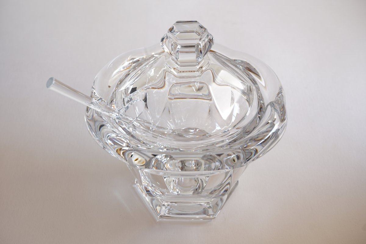 Baccarat Harcourt Missouri Crystal Jam Jar-photo-4