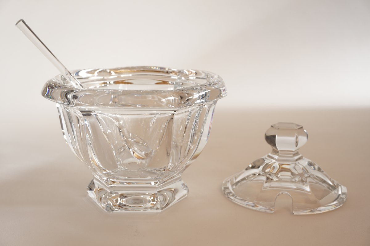 Baccarat Harcourt Missouri Crystal Jam Jar-photo-4