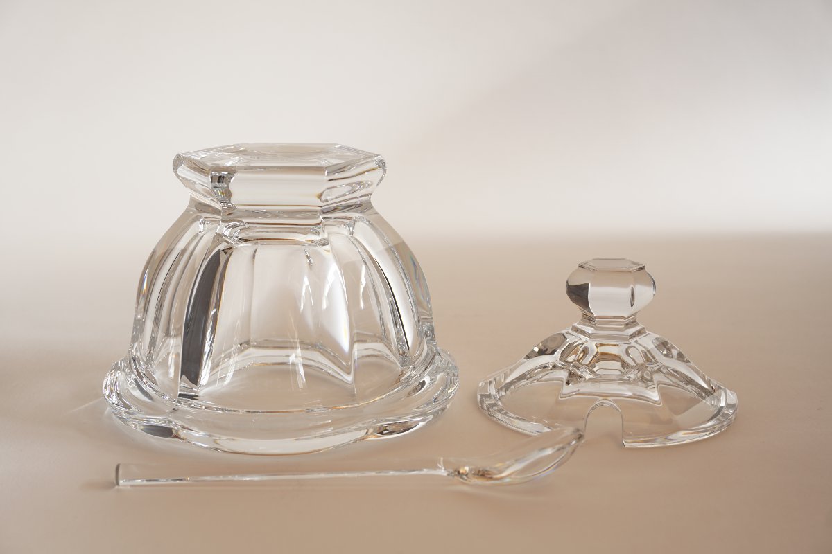 Baccarat Harcourt Missouri Crystal Jam Jar-photo-5
