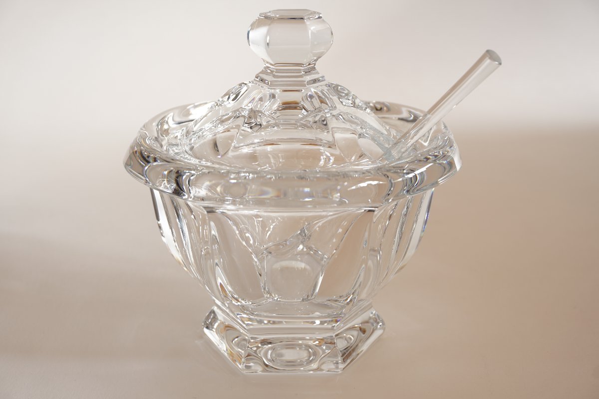 Baccarat Harcourt Missouri Crystal Jam Jar-photo-6