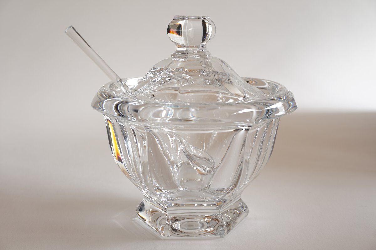 Baccarat Harcourt Missouri Crystal Jam Jar