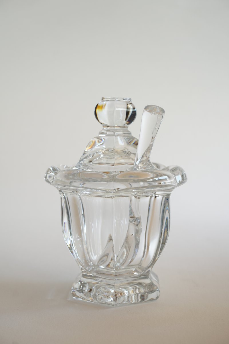 Moutardier cristal Baccarat Harcourt Missouri-photo-2