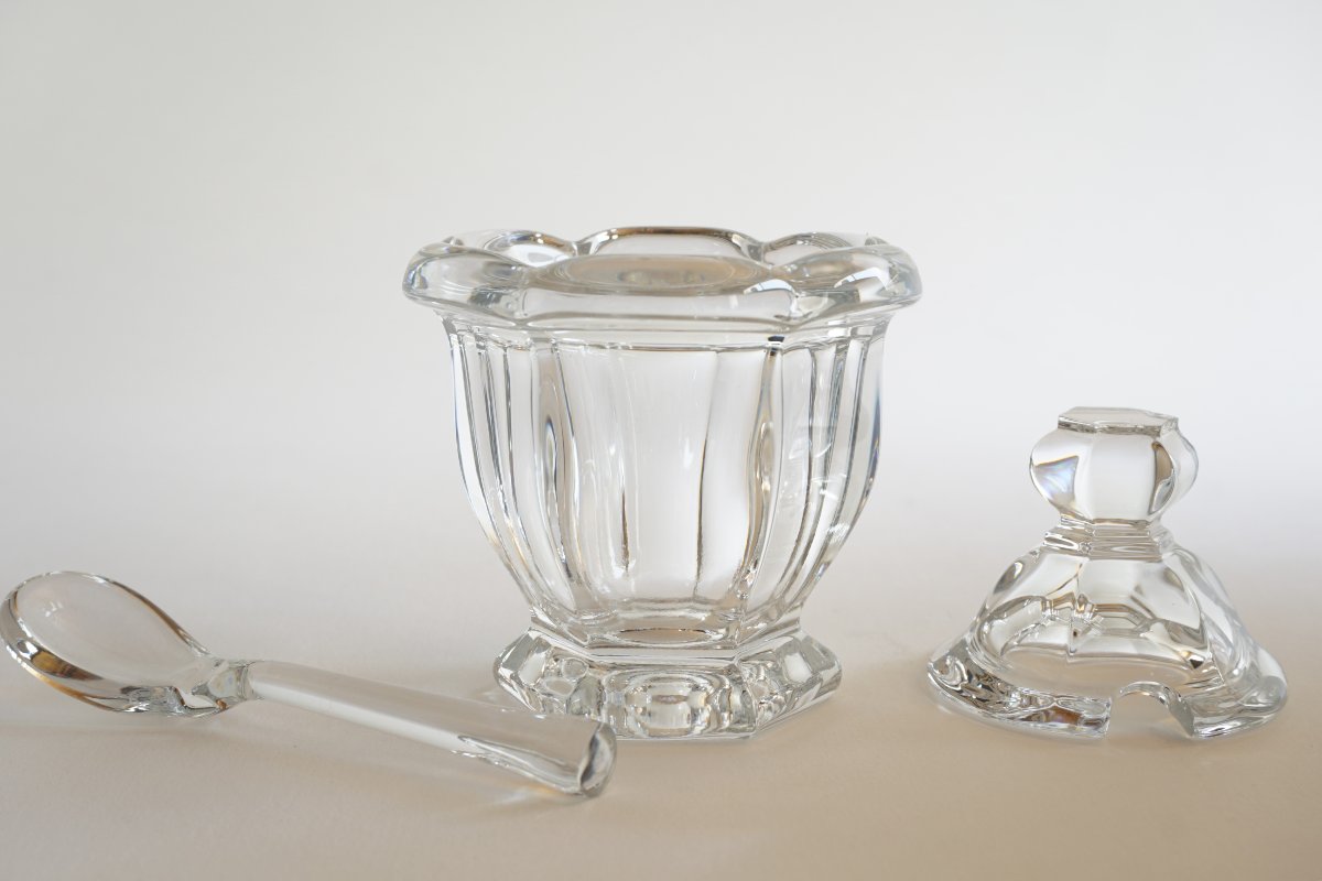 Moutardier cristal Baccarat Harcourt Missouri-photo-3