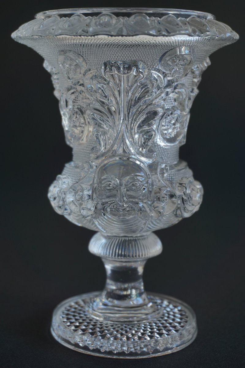 Vase Medicis cristal Saint Louis Charles X-photo-3