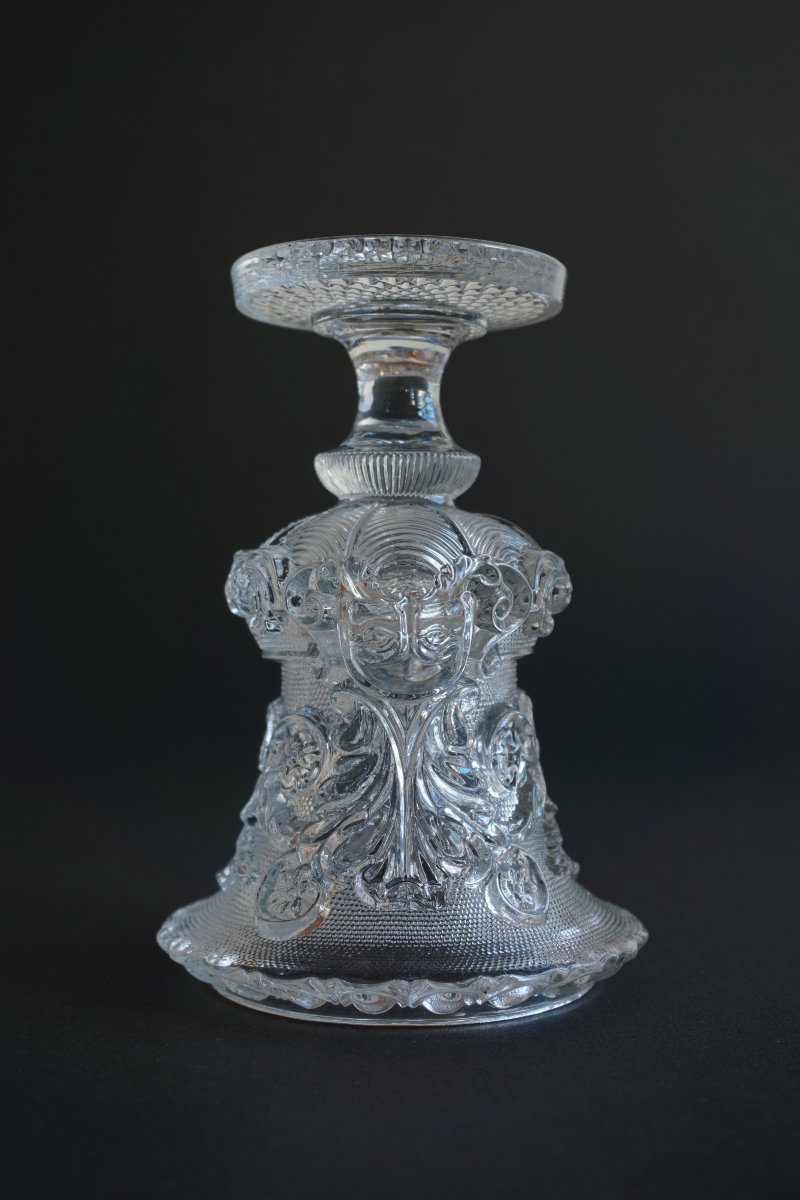 Vase Medicis cristal Saint Louis Charles X-photo-1