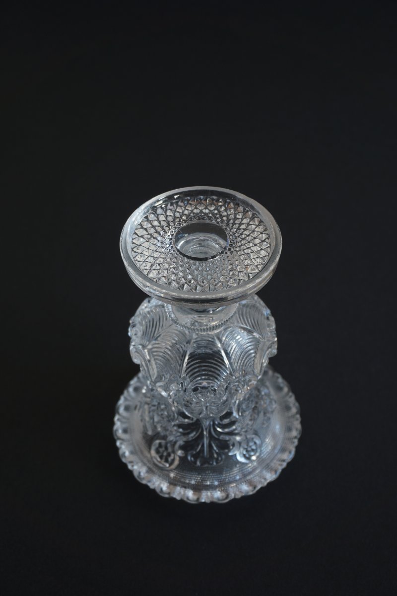 Vase Medicis cristal Saint Louis Charles X-photo-5