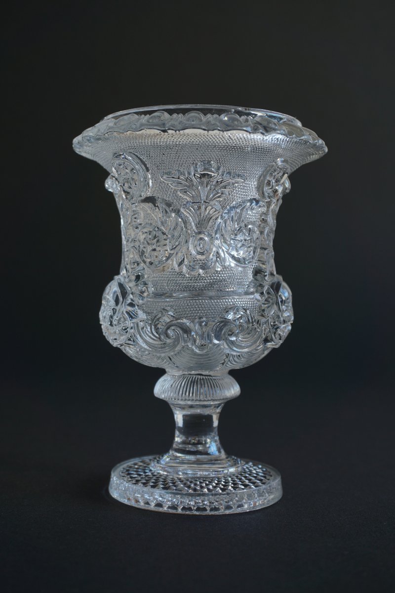 Vase Medicis cristal Saint Louis Charles X