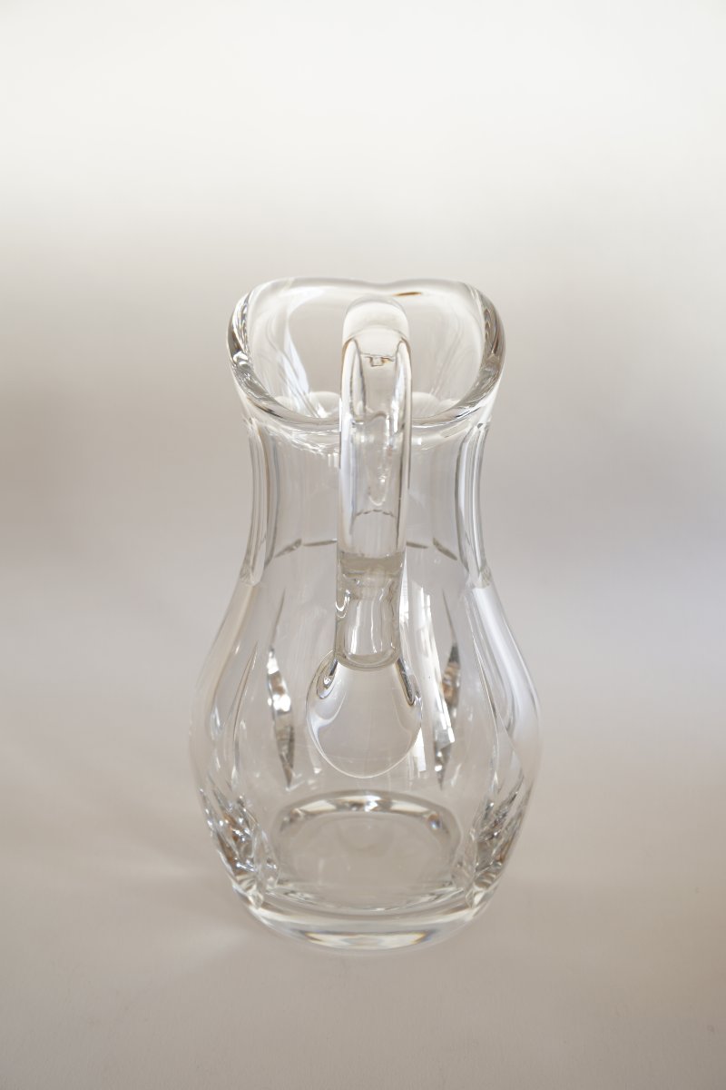  Saint Louis Cerdagne Crystal Water Pitcher-photo-2