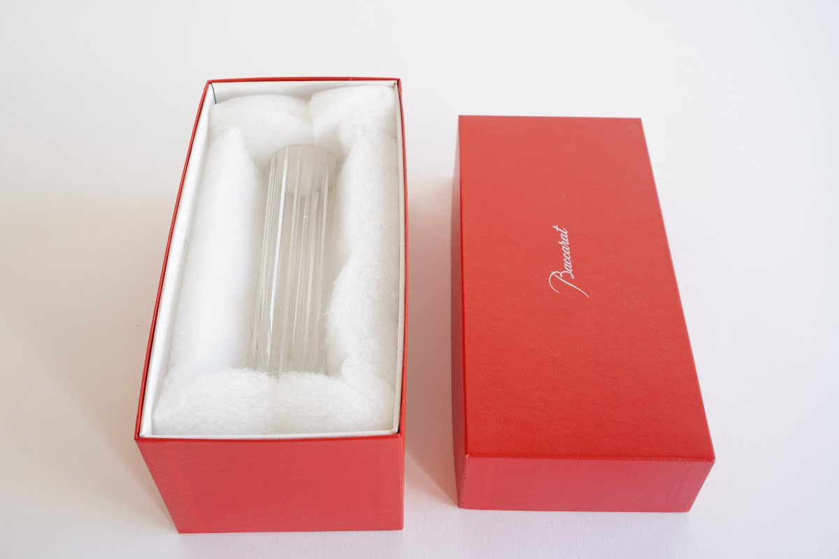 Coffret vase cristal Baccarat Harmonie-photo-3