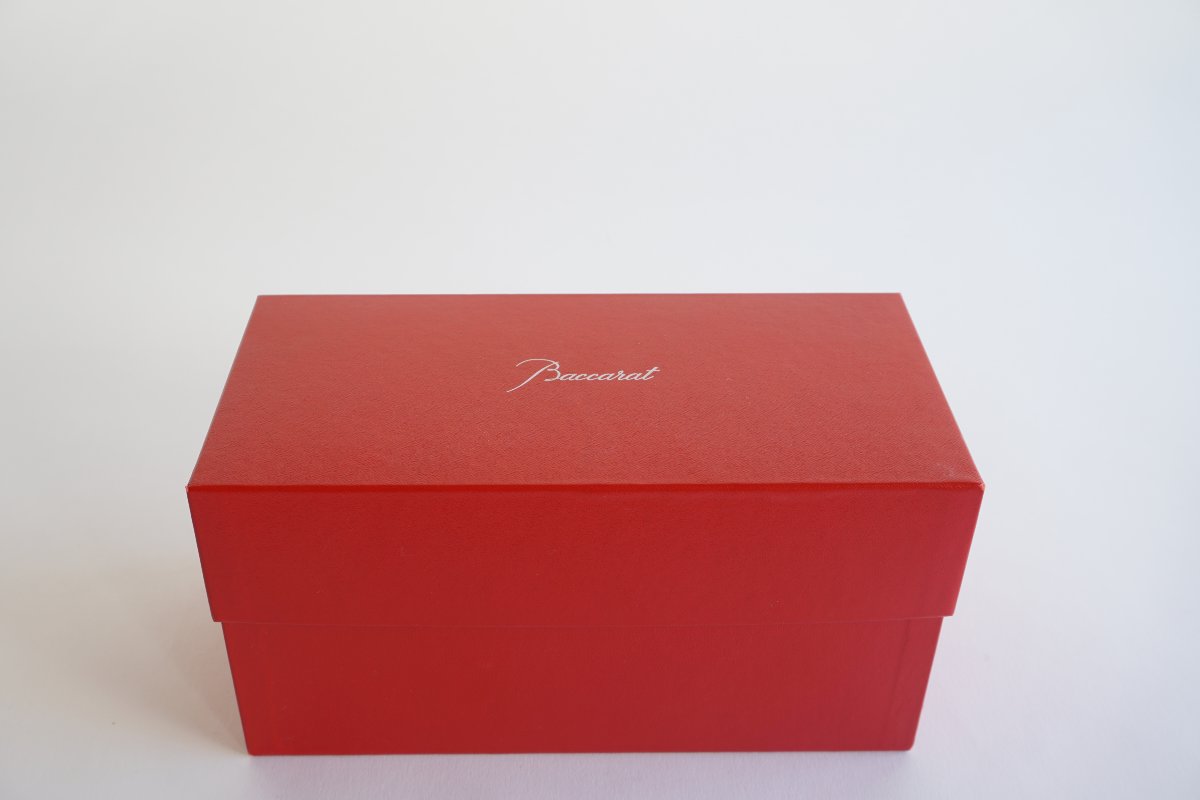 Coffret vase cristal Baccarat Harmonie-photo-3