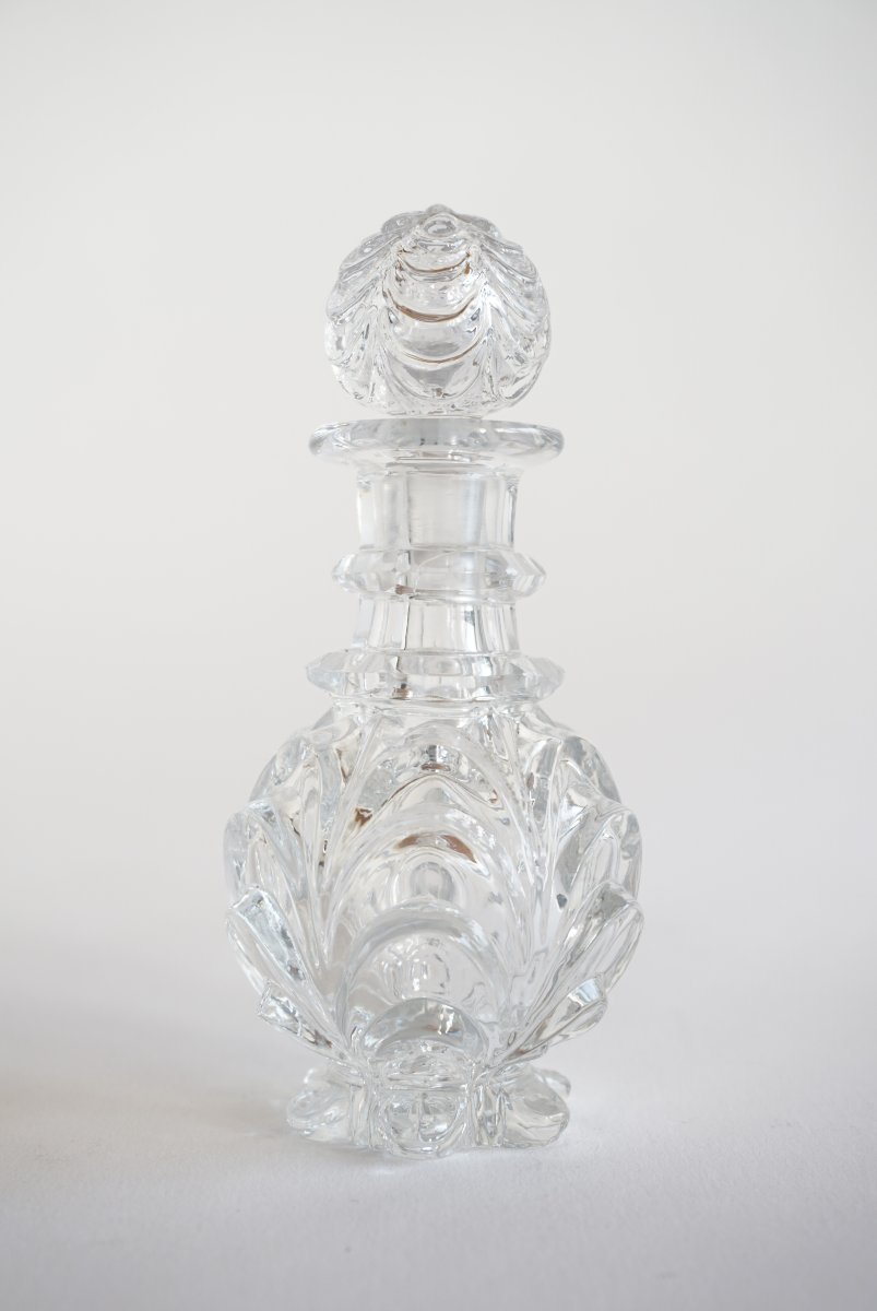 Small Crystal Bottle, Le Creusot , Baccarat