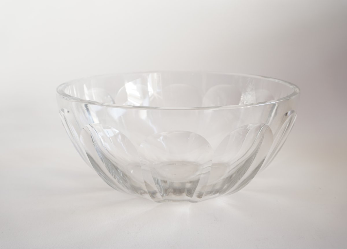 Grande coupe, saladier cristal Baccarat Harcourt-photo-2