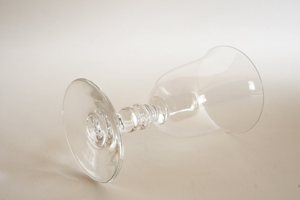 6 Baccarat Vence No. 4 Crystal Wine Glasses-photo-5