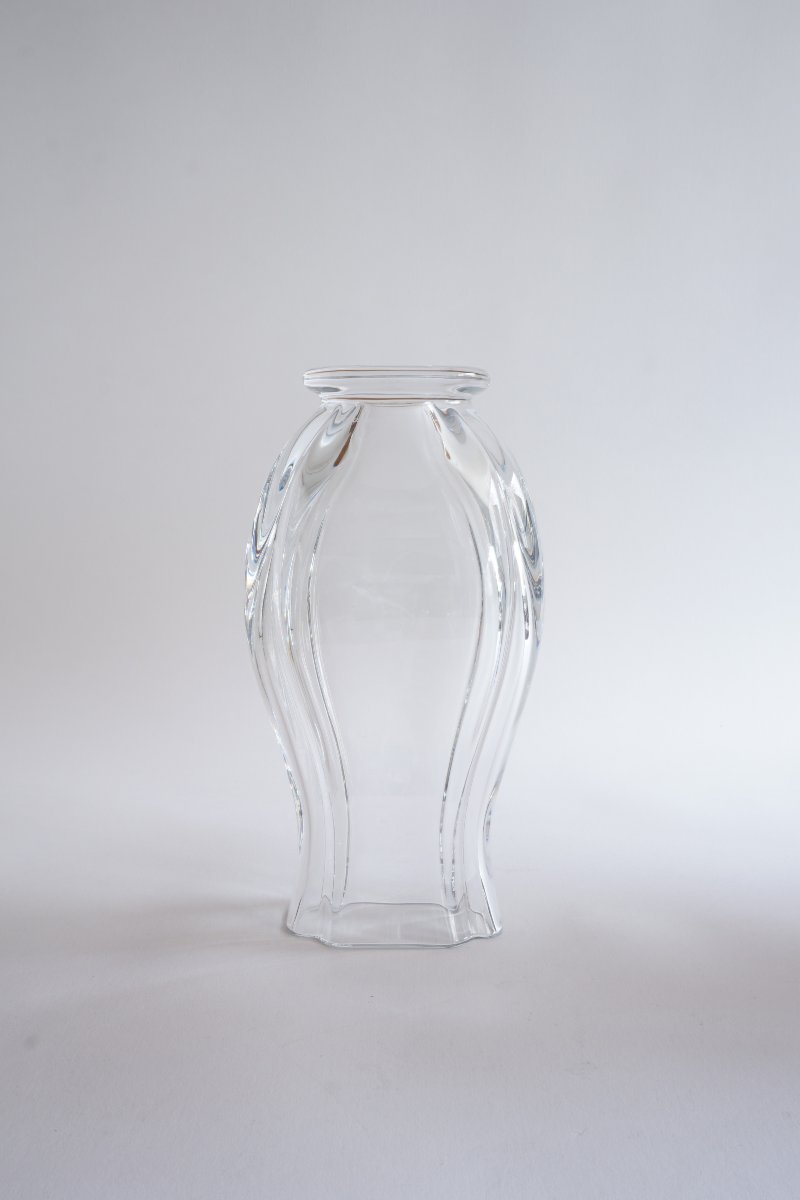Baccarat Crystal Vase, "coquelicots" Model-photo-2