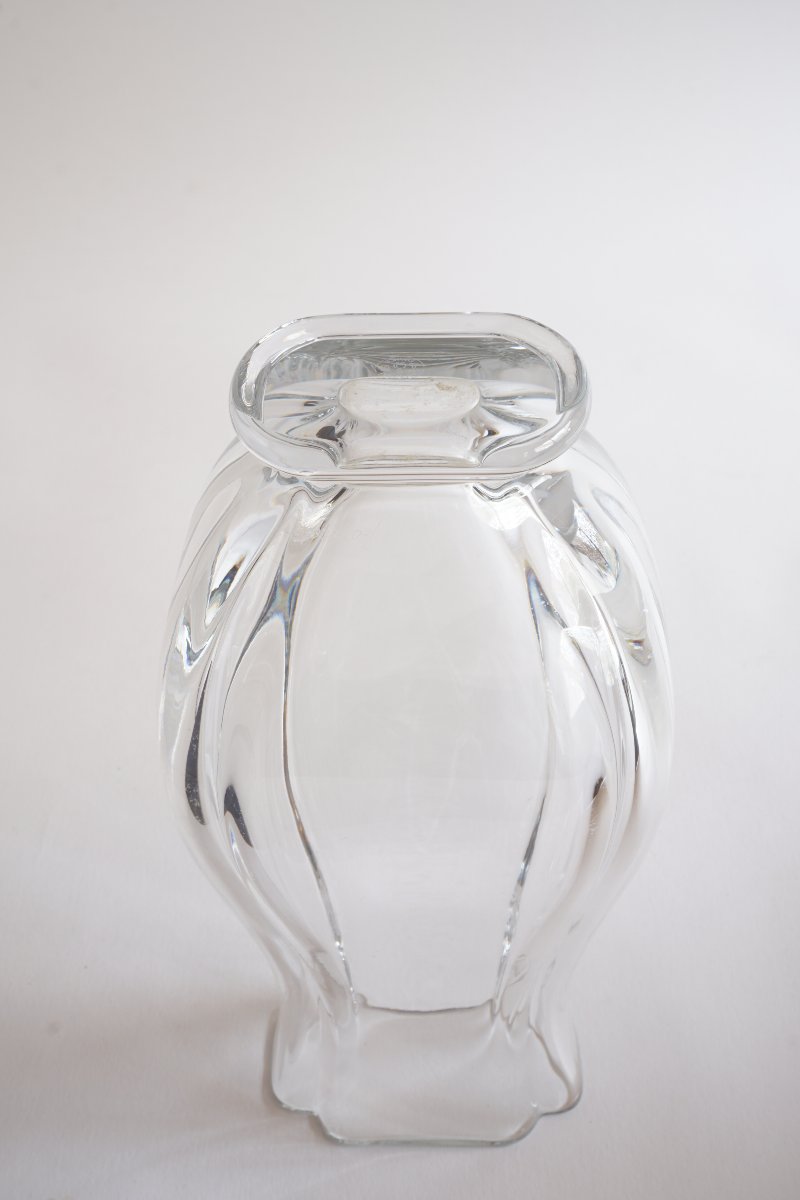 Baccarat Crystal Vase, "coquelicots" Model-photo-6