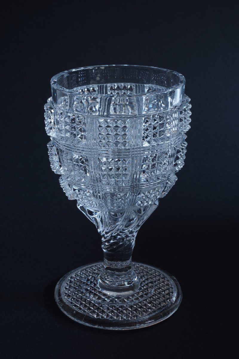 Verre Charles X cristal Baccarat ancien