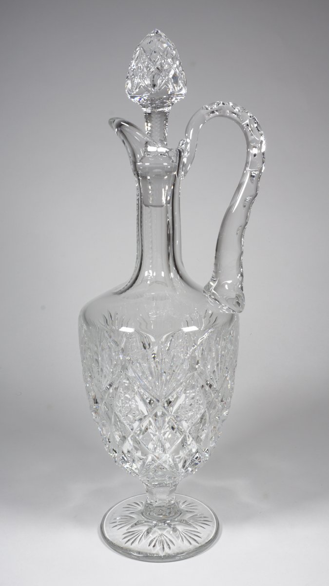 Saint Louis Crystal Ewer, Florence Model-photo-3