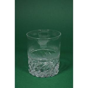 Baccarat , Saint Louis Crystal Goblet  Charles X