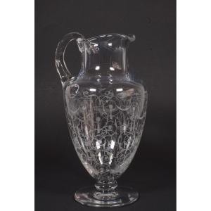 Baccarat Michelangelo Crystal Water Jug