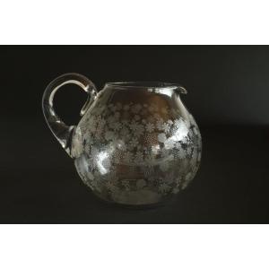 Broc, pichet à eau cristal Baccarat Elysabeth