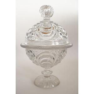 Antique Candy Dish, Sugar Bowl Le Creusot , Baccarat