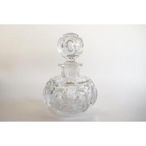 Ancien flacon de toilette, parfum cristal Baccarat, Saint Louis ?
