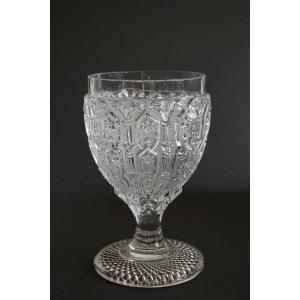 Verre Charles X cristal Baccarat ancien