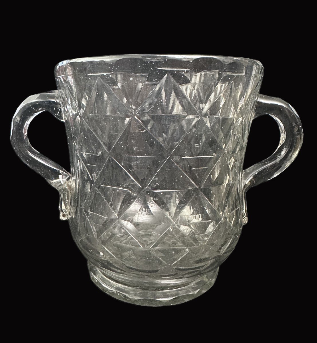 Cup In 17th Century Bohemian Crystal