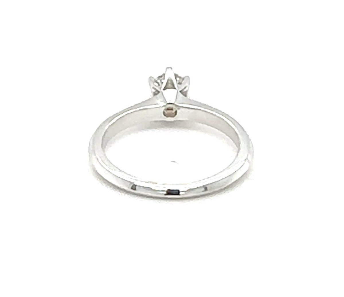 Solitaire Diamant Or Blanc 18kt.-photo-2