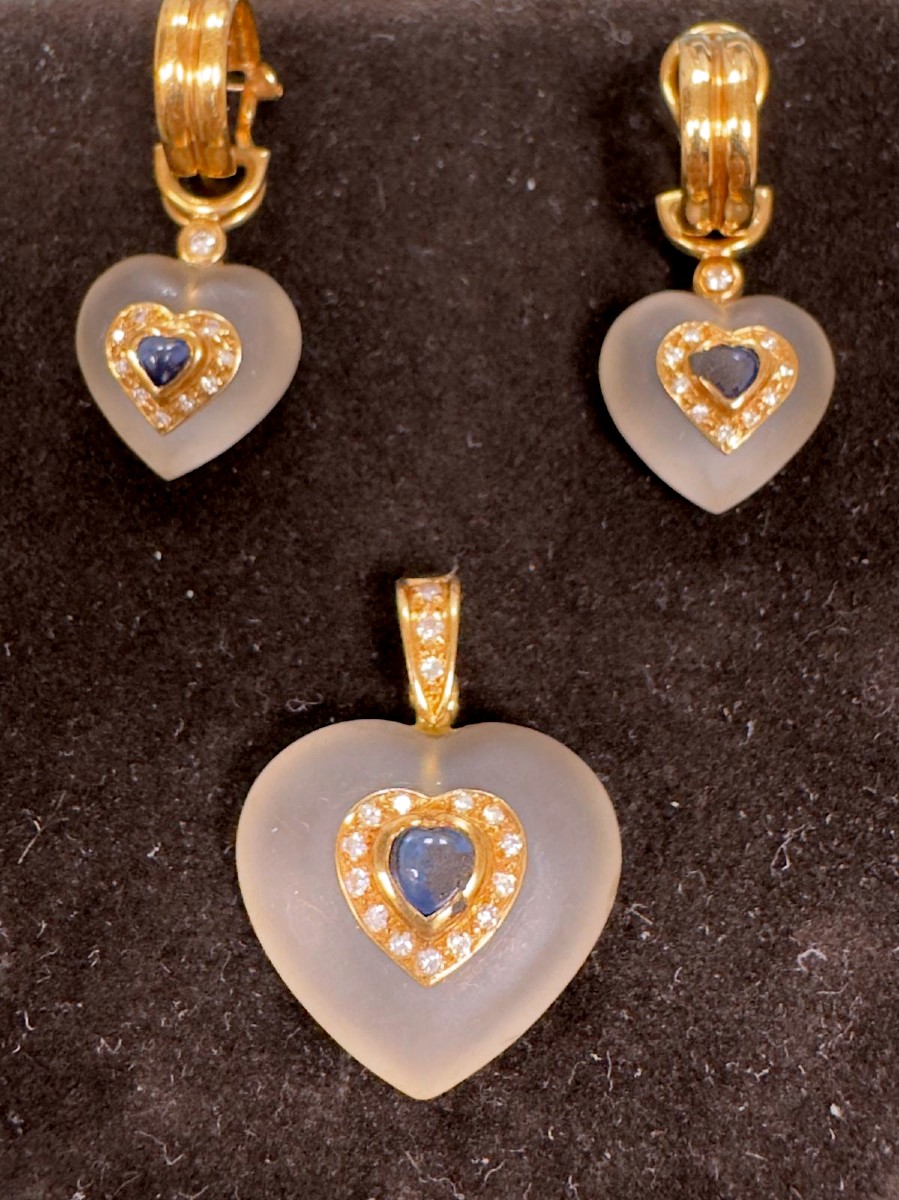 Boucle d’Oreille Hermès en Or Jaune