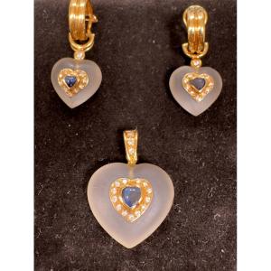 Boucle d’Oreille Hermès en Or Jaune