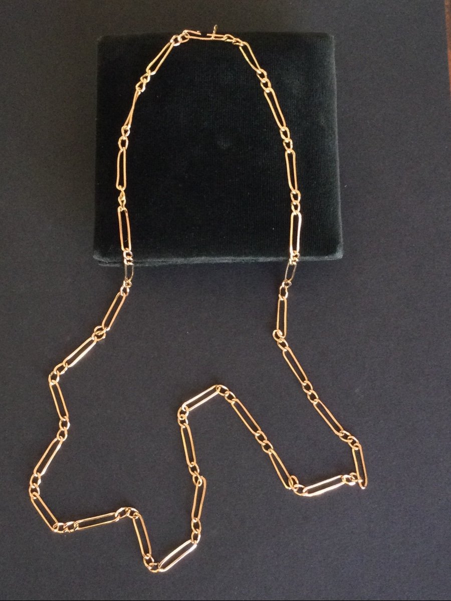 Long Necklace Chain Rose Gold