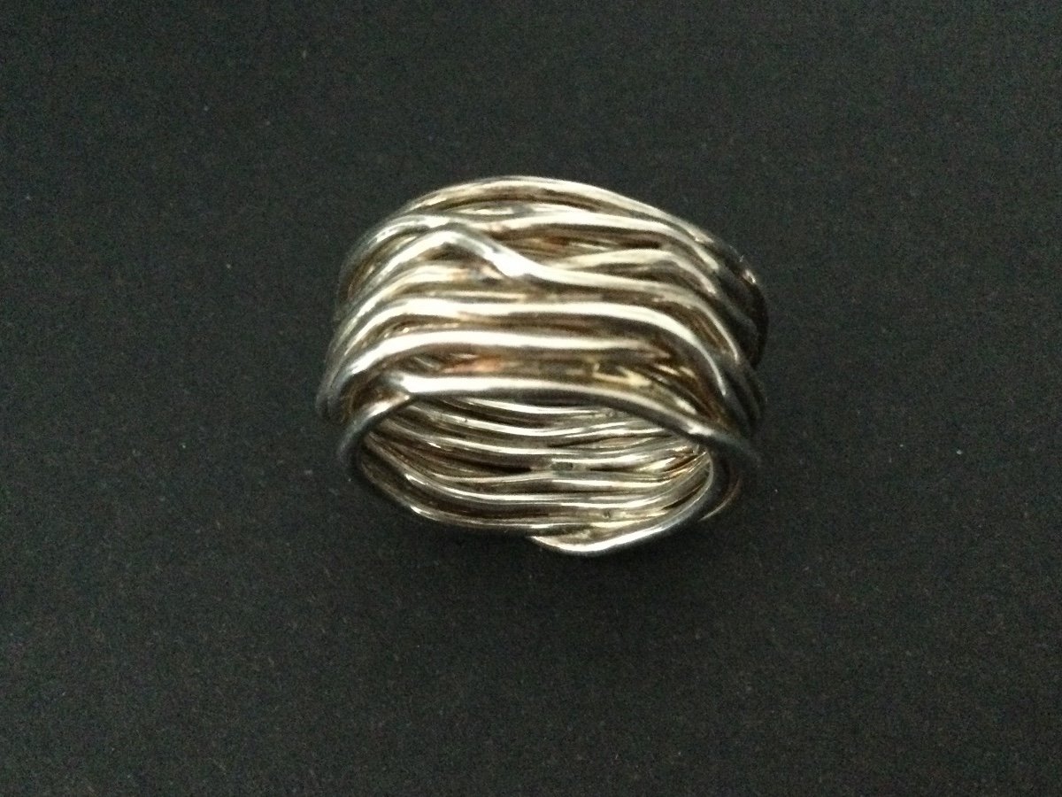 925/000 Silver Ring Ring-photo-2