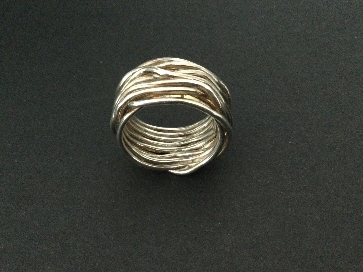 Bague Anneau Argent 925/000-photo-4