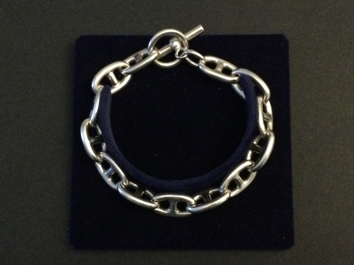 Vintage Solid Silver Bracelet-photo-3