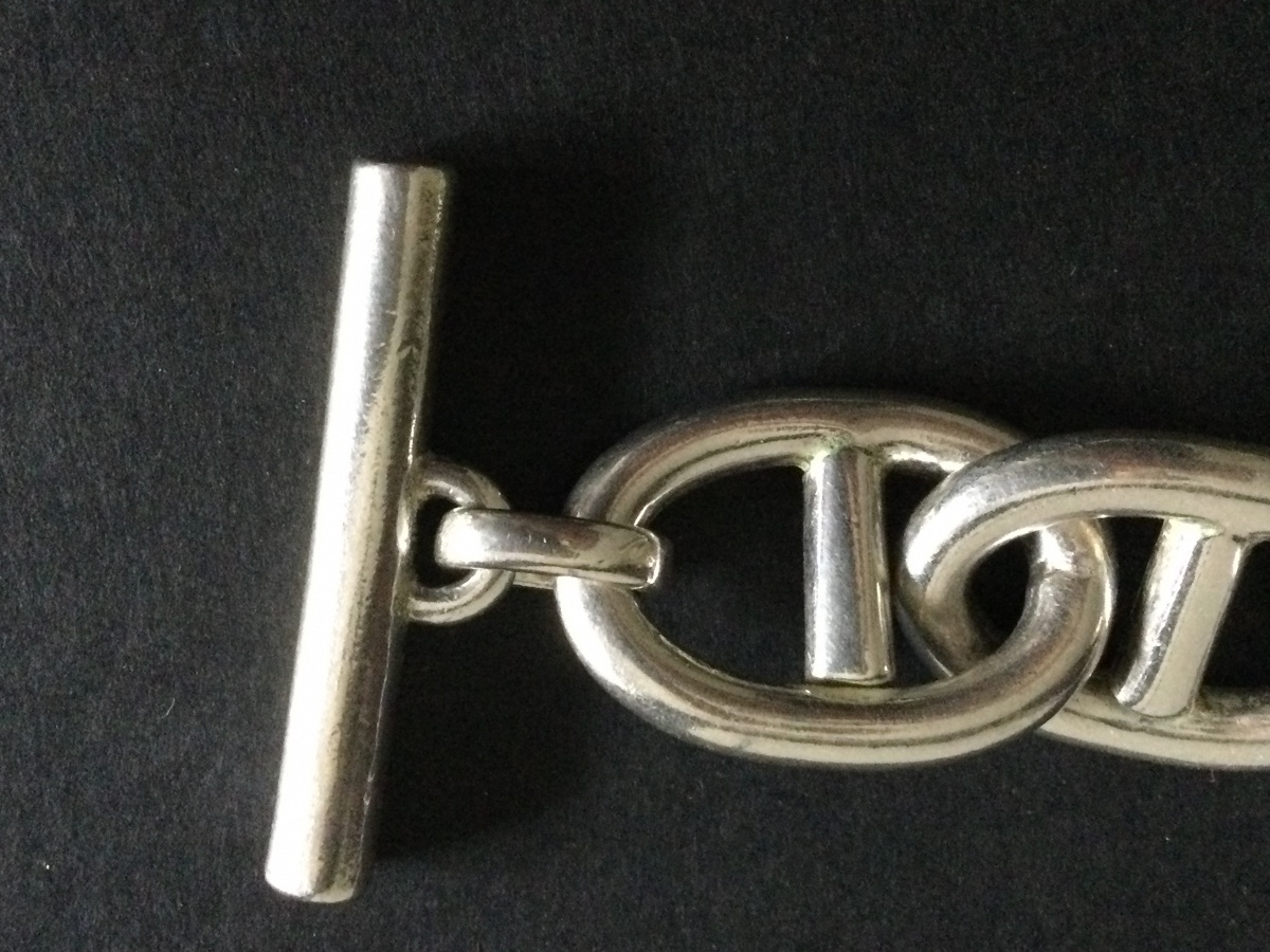 Vintage 925/000 Silver Necklace-photo-4