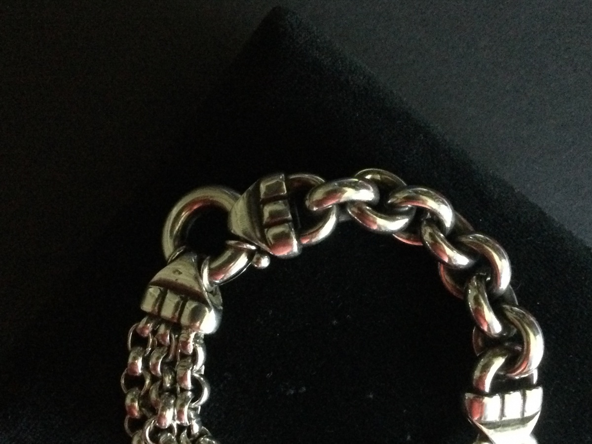 Bracelet Argent Massif -photo-2